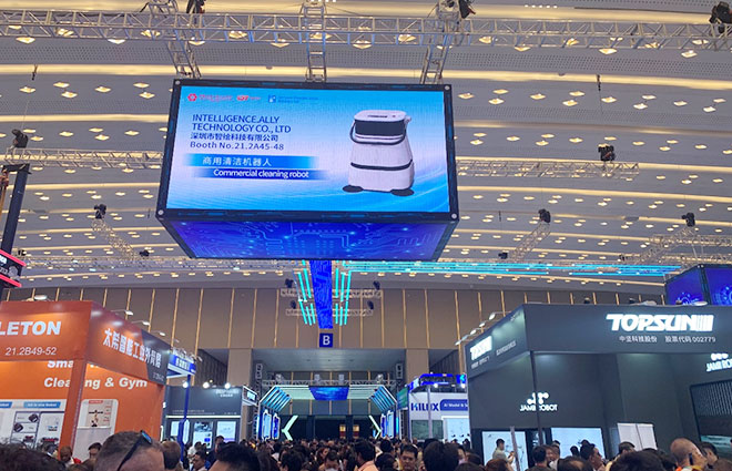 Allybot Impresses at the 137th Canton Fair with Next-Generation Cleaning Robots
